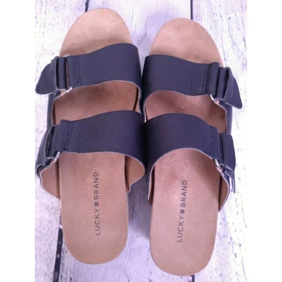 Lucky Brand Open Toe Casual Slide Sandals Size 10 M - Picture 1 of 11